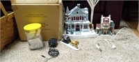 Lighted Holiday Houses & accessories.