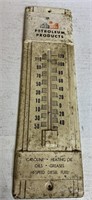 Landmark Petroleum  thermometer. 4x14 inches