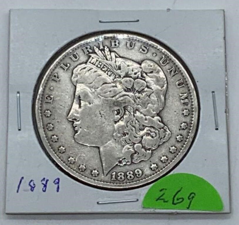 1889 Morgan Silver Dollar