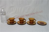 Ambiance Collection Tea Cups & Saucers