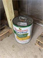 5 gallon can of Thompson’s water seal
