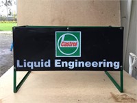 Original Castrol Rack & Liquid Engineering TinSign