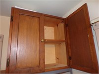 25" X 24" WOODEN CABINET