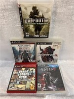 Lot of 5 PS3 games