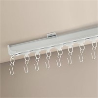 Hoeflife Ceiling Curtain Track, Curtain Track Ceil