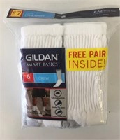 Gildan New Men's Crew Socks Size 6-12