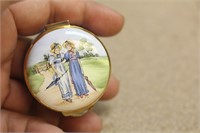 Crummples and Company Enamel Trinket Box