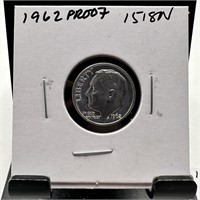 1962 PROOF ROOSEVELT SILVER DIME