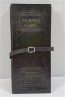 1960's Insurance Document Holder