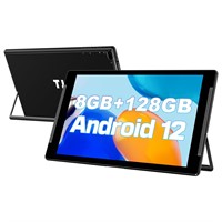 TJD Android 12 Tablet 10.1 Inch Tablets with Stand