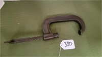 EARLY BLACK SMITH MADE C CLAMP