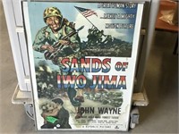 Framed Poster Sands of Iwo Jimo copyright 1976