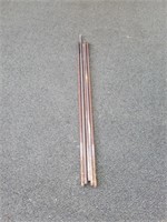 5 PIECES STEEL REROD