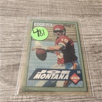 1994 Edge FX Gold Back Rare Joe Montana