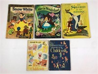 Vintage Disney & Childcraft Kids Books