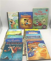 14 Little Golden Books Rudolph, Dumbo