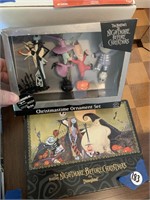 NIGHTMARE BEFORE CHRISTMAS ORNAMENTS & CARDS
