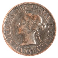 1901 Canada Large 1 Cent VF