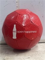 Coca Cola Open Happiness Soccer Ball Holds Air