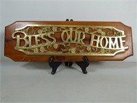Bless Our Home 17x6