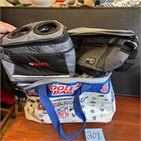 NFL Coors Light cooler bag & more cooler bags lot