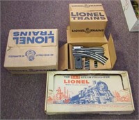(4) Original Lionel train boxes with #022 O gauge