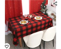 Checkered Rectangle Tablecloth 60x102