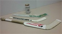 3 Novelty Hockey Sticks