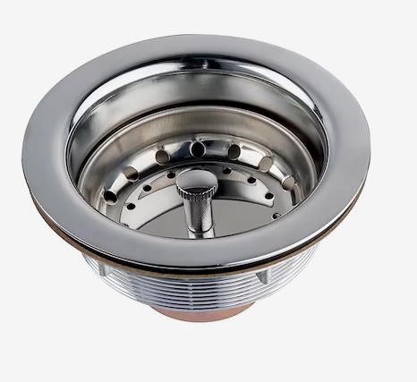 allen + roth 3.5-in Chrome Resistant Strainer $27