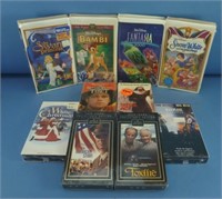 New/Sealed VHS Movies - some classic Disney etc
