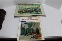 Currier & Ives and Norman Rockwell Coffee Table