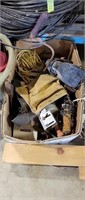 Misc. Box - rope, air pump, tool belt, etc.