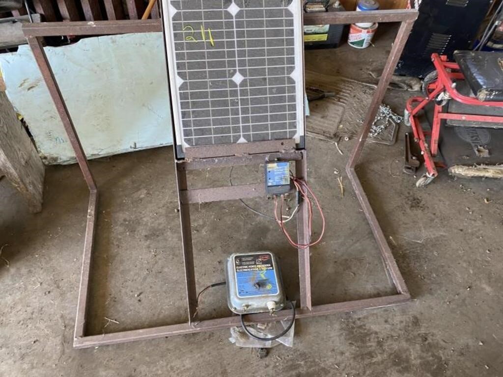 solar panel and NOT working fencer