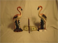 Art Deco Flamingo Figurines
