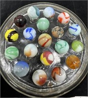 Vintage Marbles Various Makers Akro, Peltier,