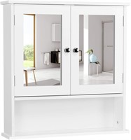 New $70 Wooden Bathroom Wall Cabinet White