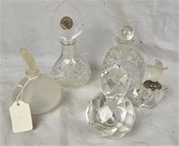 Glass & Crystal Perfume Bottles