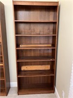 Wood 6 Shelf Bookcase/Shelving Unit #3
