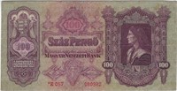 Hungary 100 Pengo 1930 Large Note P98 VF. HG1