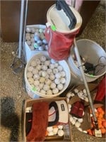 Golf balls and accessories