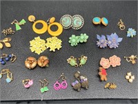 VTG Clip-on Earrings