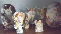 ANGELS - FIGURINES AND PLATES