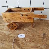Miniture Wood Cart