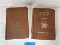 2 Vintage Scottish Rite Books