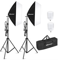 UBeesize Softbox Photography Lighting Kit, 27” x 2