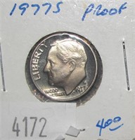 1977 S Roosevelt Dime  Proof Condition