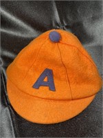 *Rare* 1950's College Fraternal Orange "A" Hat