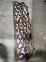 Wooden carving 30x8.5
