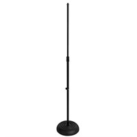 On-Stage Stands MS7201B Round Base Microphone