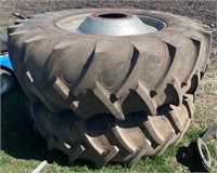 2  Armstrong 20.8R38 Tire & Wheels